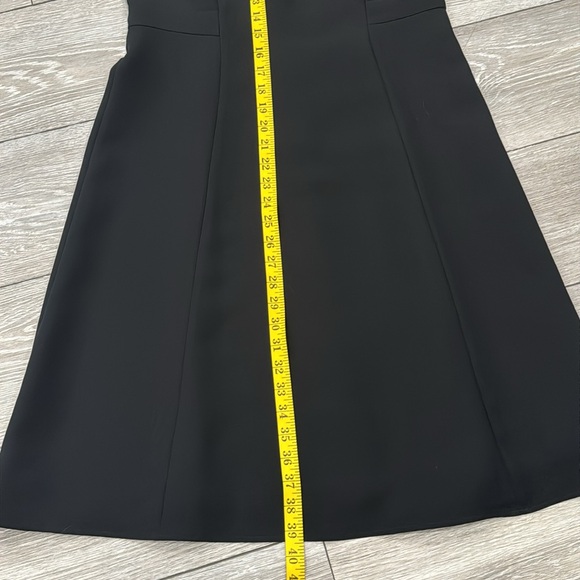 V Neck Talbots Black Short Sleeve Dress - Picture 10 of 17